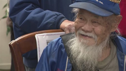 Community celebrates 100th birthday of West Sacramento veteran with remarkable past