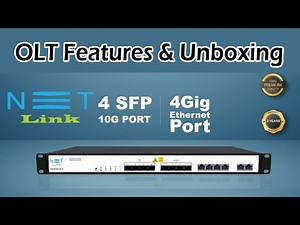NETLINK GEPON 4 PORT OLT | Features and Unboxing in Tamil | 4 SFP 10G Port - 4 Gig Port [ தமிழில் ]