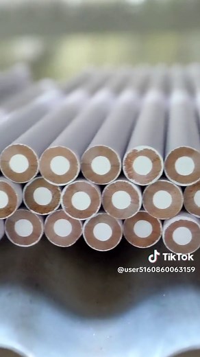 The process of mass-producing pencils. High quality pure domestic pencil manufacturing by craftsmen. #culture #making #process #pencil #making #craftsman