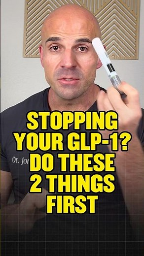 Stopping GLP-1? Do These 2 Things First‼️ #glp1 #glp1weightloss