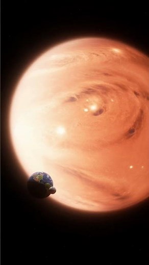 Mind-Blowing Earth vs Sun Size Comparison 🤯 #space #sun #earth #shorts