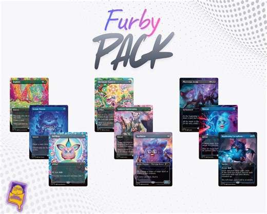Magic the Gathering Furby Pack | MTG Proxy Cards - Etsy