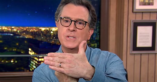 Stephen Colbert Comes Up With A Way To Give Donald Trump The 'Major Send-Off' He Wants