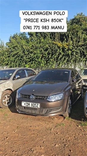 CALL OR WHATSAPP : 0741 771 983 MANU 💰 PRICE: KSH 850,000/= ✔ 50% FINANCING AVAILABLE – Pay Balance Within 24 Months 🔹 Vehicle Specifications • Make : Volkswagen • Model : Polo • Year : 2016 • Body Type : Hatchback • Fuel Type : Petrol • Transmission : Auto • Engine Capacity : 1200 • Vehicle Status : Locally Used 🔹 Description Well-maintained Locally used unit Available for immediate purchase. Flexible 50% financing option makes ownership easier and more convenient. 📍 Location: Kiambu Road F