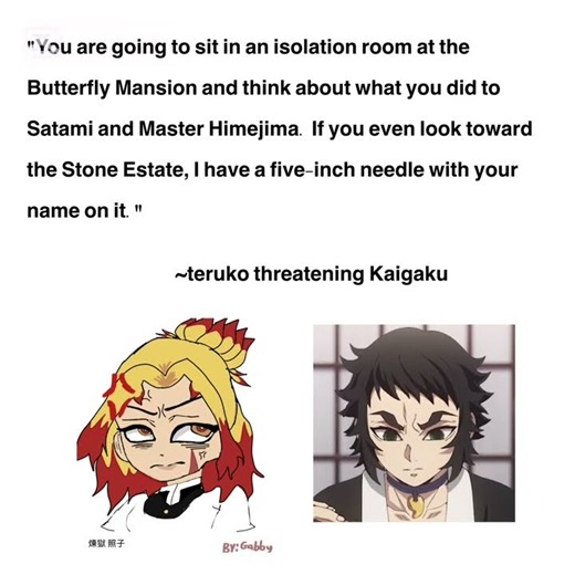 More teruko quotes cuz i glaze them too much #demonslayer #knyoc