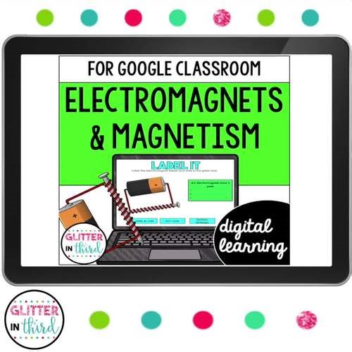 Electricity and Magnetism Activities for Google Slides | Digital Bundle