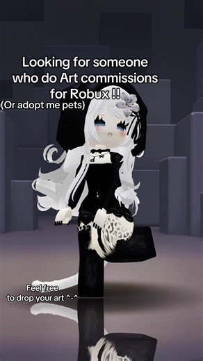 | ^-^ | !! Show me your art - discord ; darilikescats - R ; qlilcherry Tags 🏷️ ; #robloxfyp #roblox #fyp #commissionart #comission