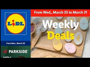LIDL Weekly Ad 3/25 - 3/31/2026 TV version