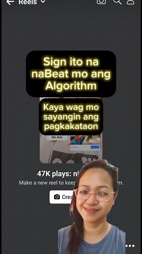 175K views · 4.2K reactions | Isa ito sa sign na naBeat na natin ang Algorithm kaya tuloy mo lang. #contentcreator #contentcreatortips #informativepost #tutorial | Evangeline Hibay Mercado | Facebook