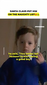 His anger was such that he warned Santa Claus 😡 | Positive