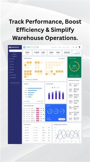Smart Warehouse Admin Dashboard for Real-Time Inventory Management