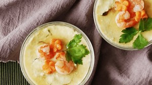 Tofu Chawanmushi (Steamed Savory Custard)