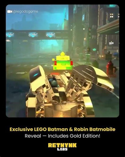 🚨 Exclusive LEGO Batman & Robin Batmobile Reveal — Includes Gold Edition!