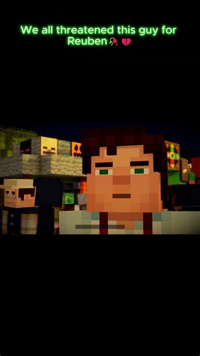 We All Threatened Him For Reuben #minecraft #shorts