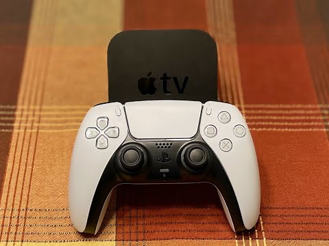 Connect a PlayStation 5 "DualSense" Controller to Your Apple TV