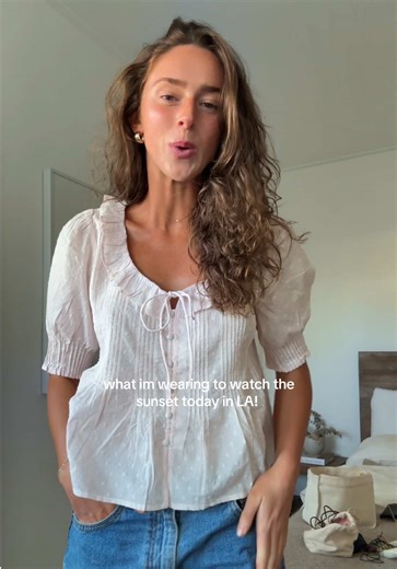 Watching the Sunset in LA: Outfit Inspiration with Hill House