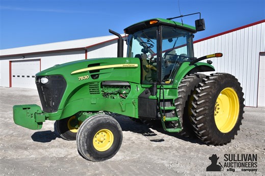 2008 John Deere 7830 2WD Tractor | Agriculture