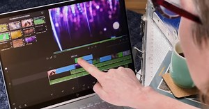 This is the LumaFusion video editor running on a Chromebook [Video]