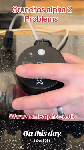 Fix problems with the Grundfos alpha 2 central heating pump #plumbing #gastraining #diy #heating