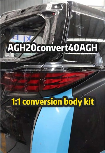Upgrade Your Toyota Alphard with Conversion Body Kit