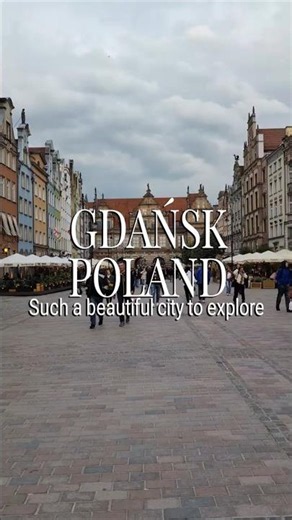 Me exploring the centre of Gdańsk,such a beautiful city #polandtravel #gdansk