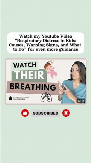 Signs of Respiratory Distress in Kids
