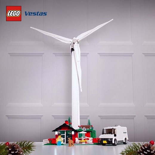 17K views · 475 reactions | Célèbrez l’innovation avec l’énergie verte de l’éolienne Vestas LEGO Creator Expert! Disponible ici: https://lego.build/Vestas | LEGO | Facebook