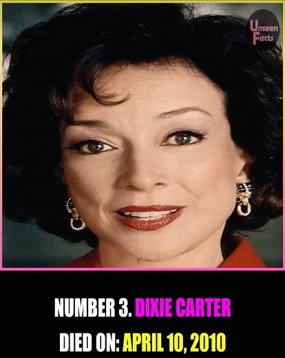 Remembering Dixie Carter: ‘Designing Women’ Star Dies at 70. #dixiecarter #actress #hollywood