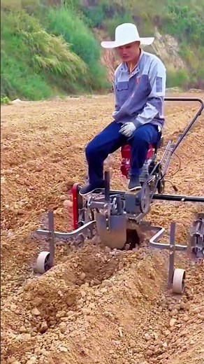 Good Machines Make Farm Work Easy | Automatic Pit Digging