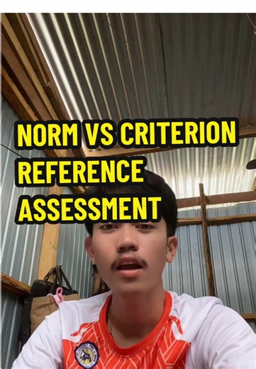 Norm vs criterion reference assessment #studytok