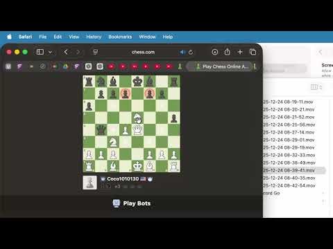 Chess.com game vs. Maria