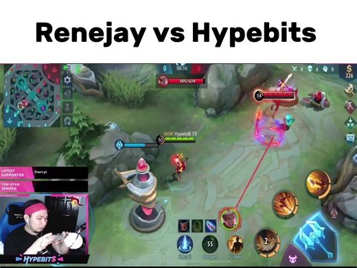 Renejay vs. Hypebits: Mobile Legends Showdown