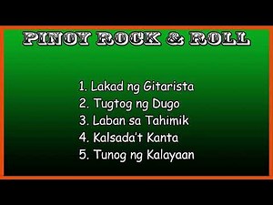 Lakad ng Gitarista - Filipino rock bands / 90s Pinoy rock