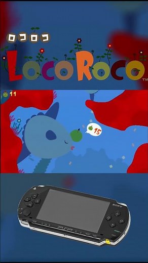 LocoRoco (PSP) gameplay