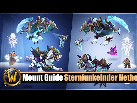 Mount Guide #512: [Starlit Nether Dragon] & [Cobalt Phase Hunter]