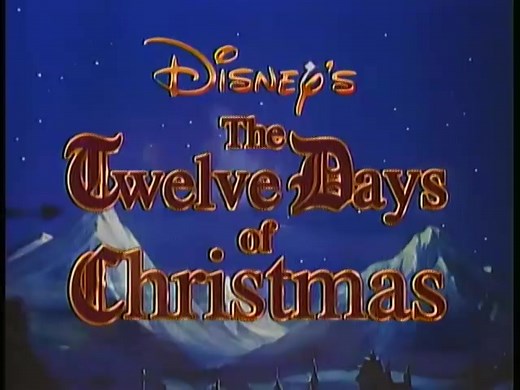 Disney's Sing Along Songs The Twelve Days Of Christmas : The Walt Disney Company : Free Download, Borrow, and Streaming : Internet Archive