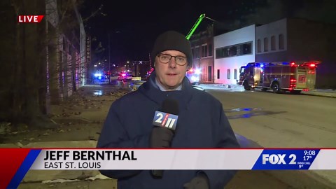 Massive East St. Louis fire began at abandoned building: Officials