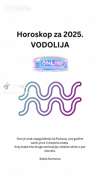 Horoskop za Vodoliju 2025: Šta očekivati?