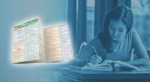 QuickStudy Algebra 2 Laminated Study Guide