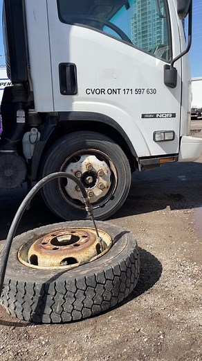 The Sound Of A Tire Zipper #tiredoctor #tireguy #tires #tire #tireman #tirerepair #tiretech #canada🇨🇦 #tyre #tyres #learnsomethingnew #entertaining #reelsviral #tireman #construction #trucker | The Tire Doctor