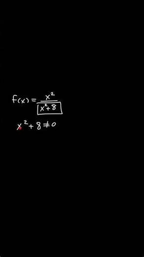 Finding the Domain of a Function (COMPLETE GUIDE) #shorts