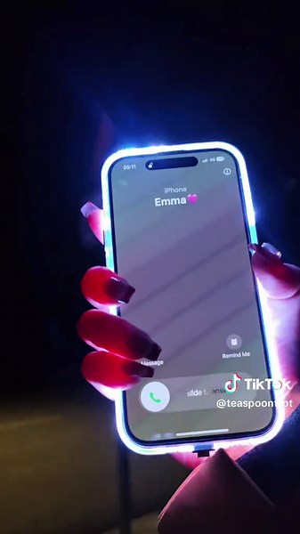 Cute LED Phone Cases That Light Up to Sound