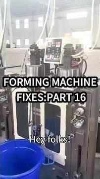 Troubleshooting Screw Problems in Nylon Zipper Forming Machines Part 16#zippermachine #nylonzipper