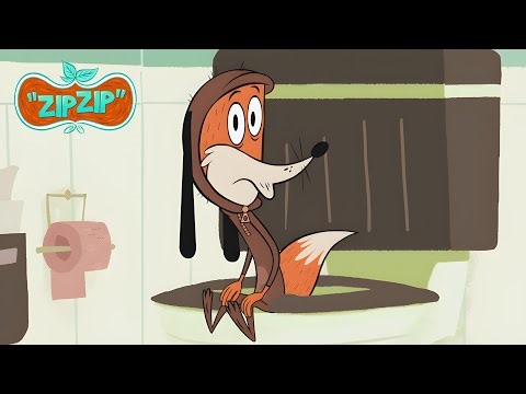 ¿Un perro usando el baño? | Zip Zip Español | 1H | S1 | Película para Niños
