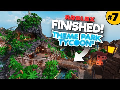 Finishing JURASSIC PARK! | Theme Park Tycoon 2 • #7
