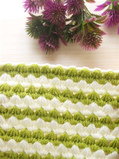 🌿Stylish and Practical Zigzag Knitting Pattern | Step-by-Step Instructions