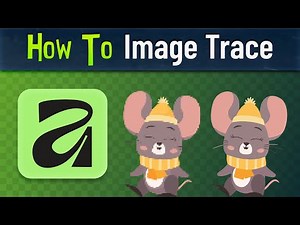 How to Trace an Image to Vector in the New Affinity App [solved]