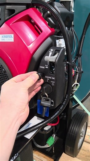 Krendl GV240 Honda start up procedure