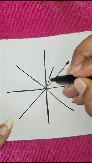Geometric Star #shorts #art #drawing #viral