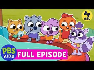 Work It Out Wombats! FULL EPISODE | Bex Splash Fest (ASL) | PBS KIDS